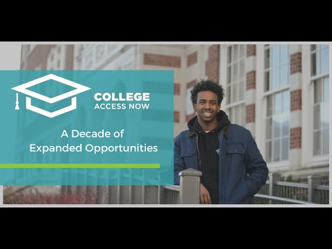 Embedded thumbnail for College Acccess Now